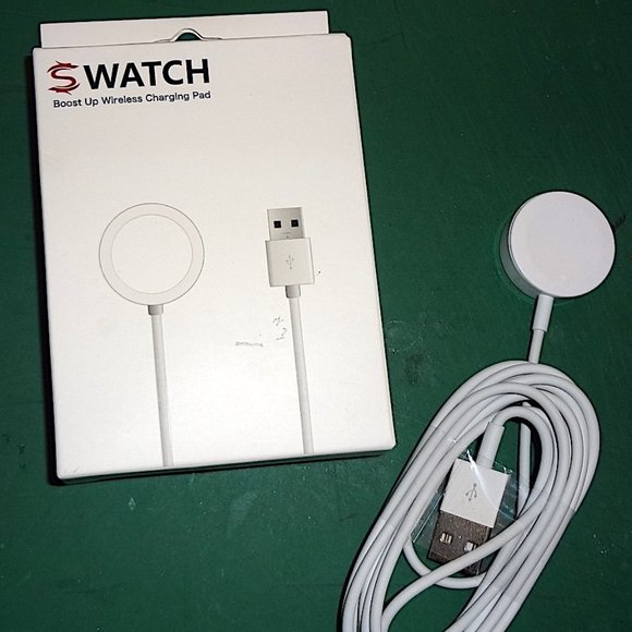 BRAND NEW GENERIC APPLE WATCH 2m WHITE MAGNETIC CHARGING CABLE - Picture 1 of 2